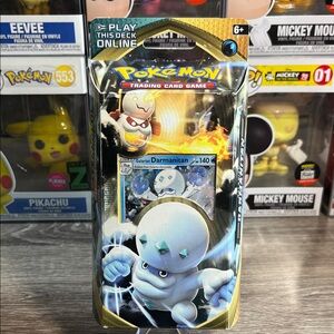 Pokemon Galarian Darmanitan Deck - Blue and White